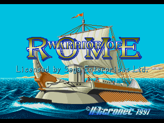 Warrior of Rome screenshot 4 for Sega Genesis
